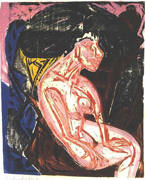 Ernst Ludwig Kirchner Female lover